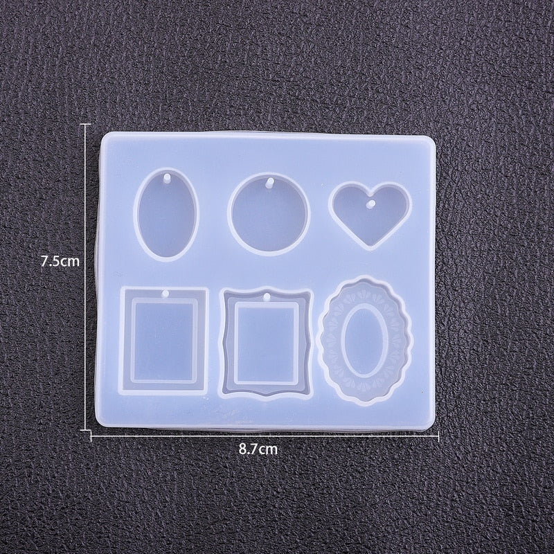 Mix Pendant Silicone Mold