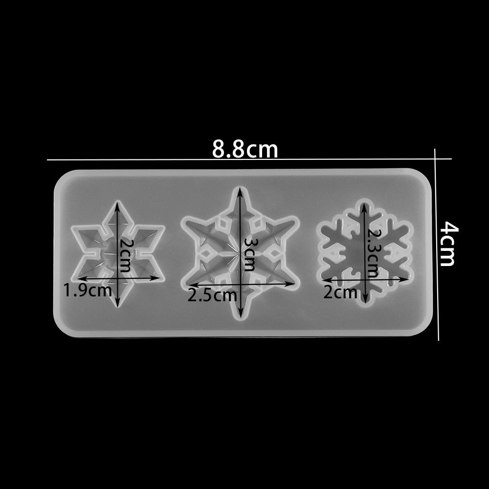 Snowflake Silicone Molds