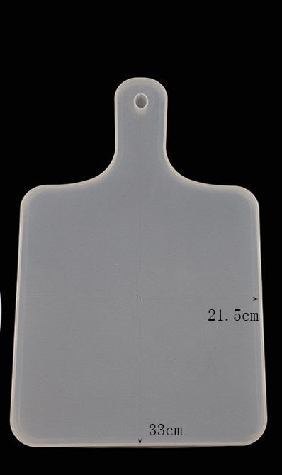 Resin Large Rectangle Tea Plate Coaster mold