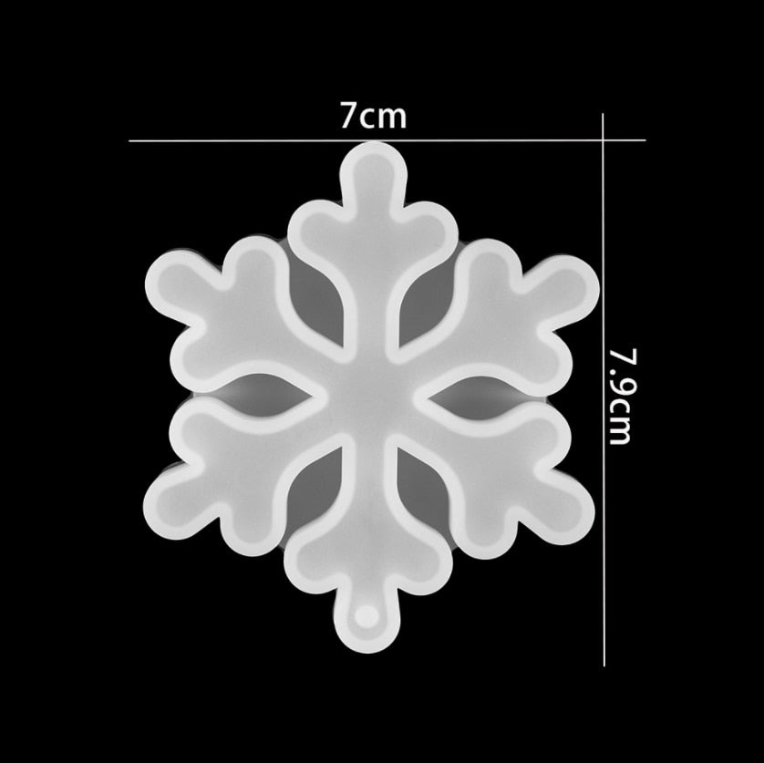 Snowflake Silicone Molds