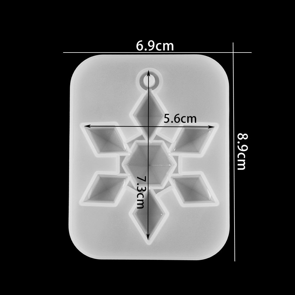 Snowflake Silicone Molds