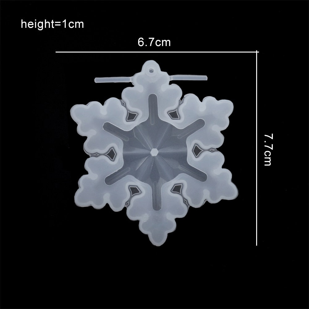 Snowflake Silicone Molds