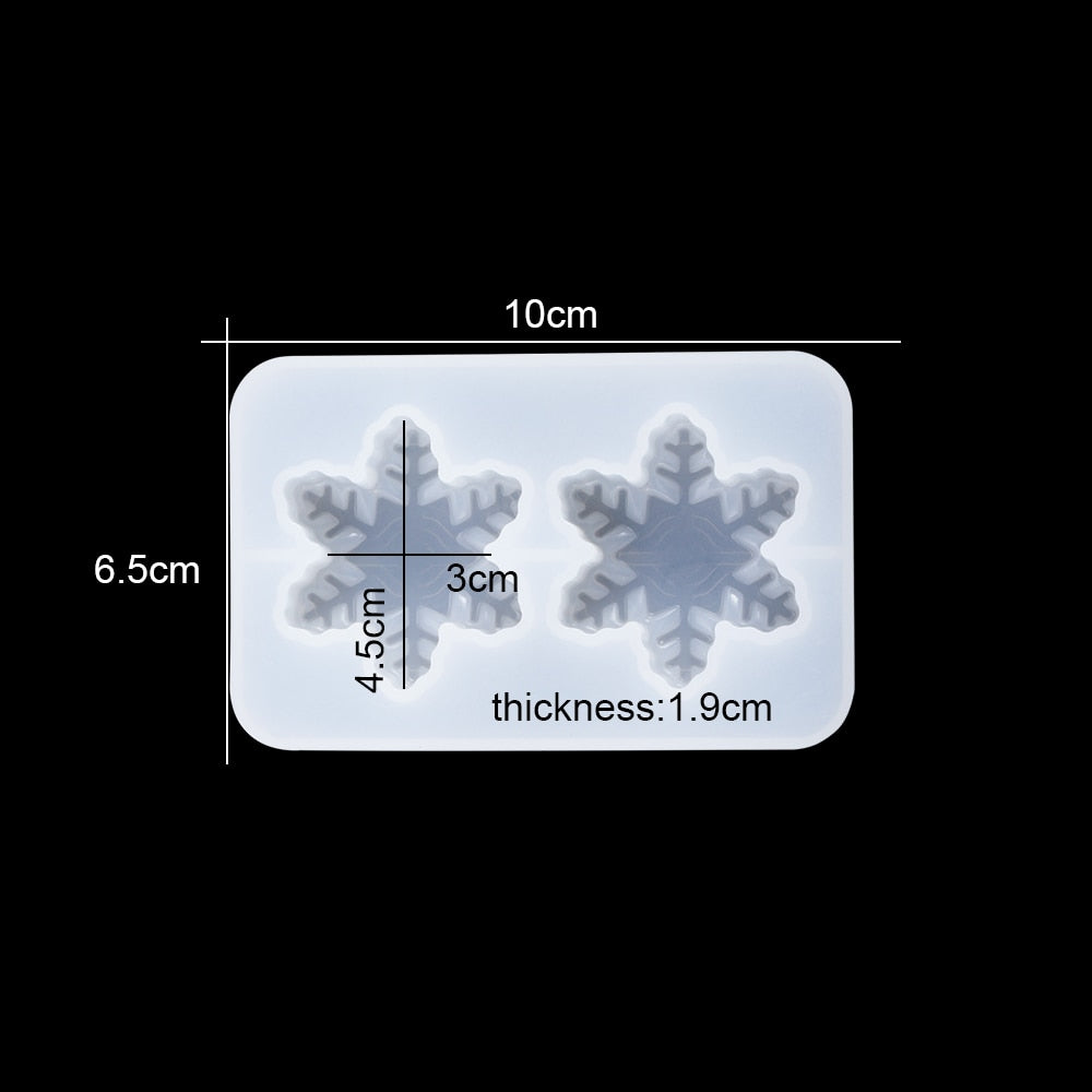 Snowflake Silicone Molds