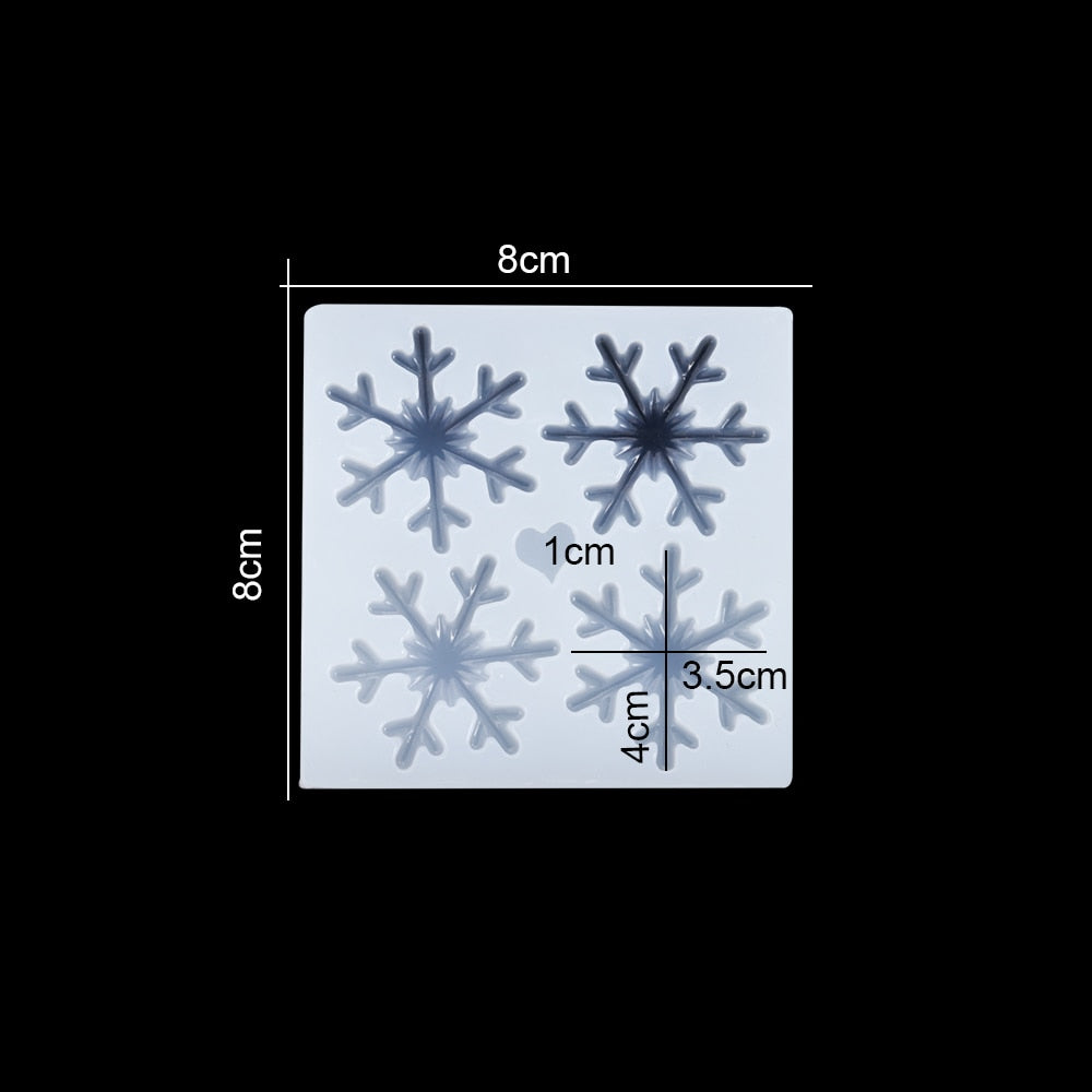 Snowflake Silicone Molds