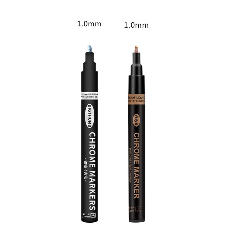 Metallic Pen Gold and Silver