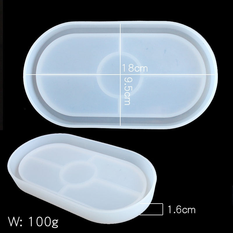 Oval Silicone Mold