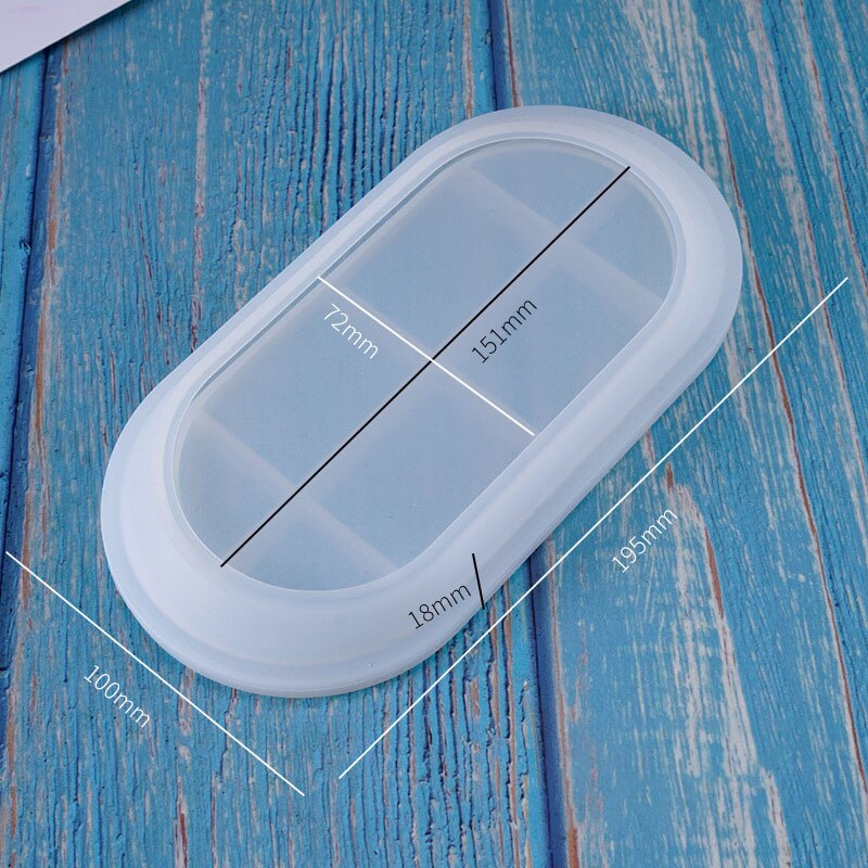 Oval Silicone Mold