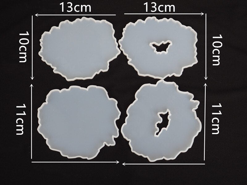 Crystal drop glue mold