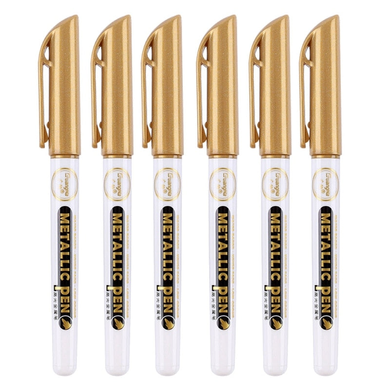 Metallic Pen Gold and Silver