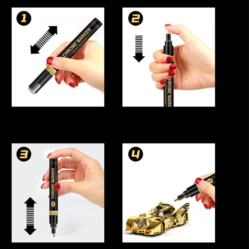 Metallic Pen Gold and Silver