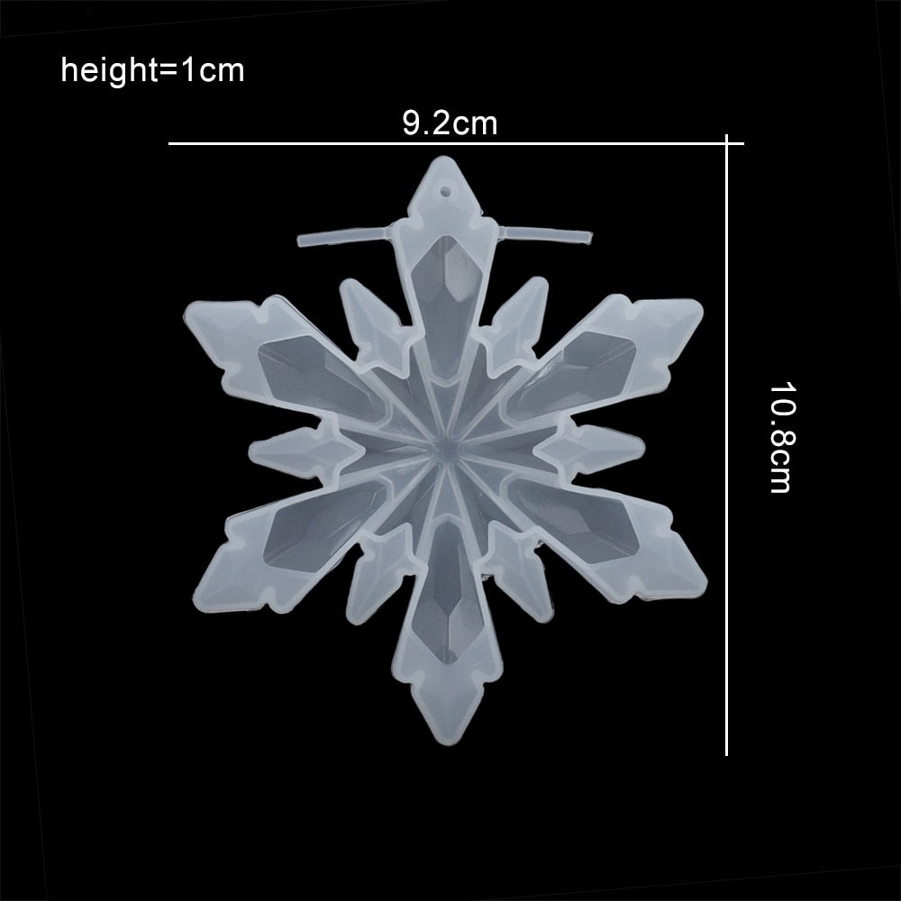 Snowflake Silicone Molds