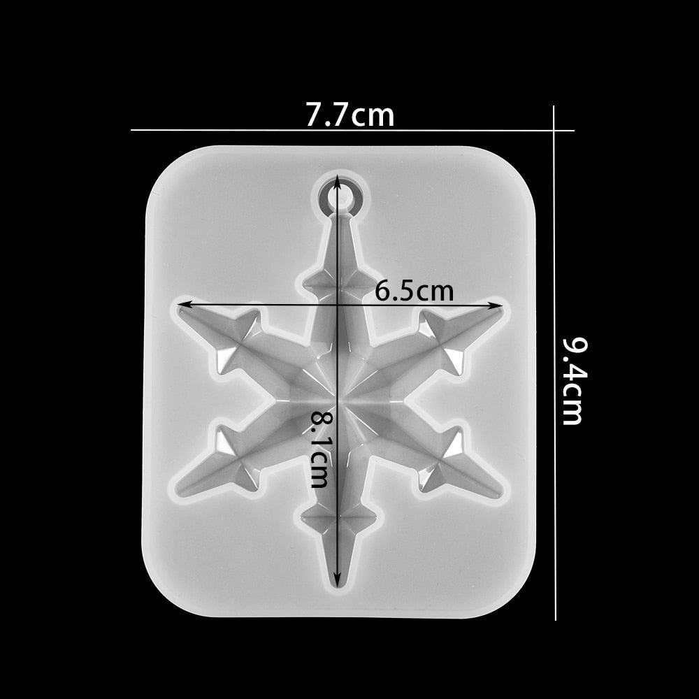 Snowflake Silicone Molds