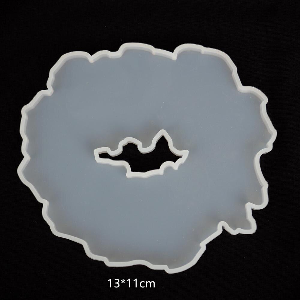 Crystal drop glue mold