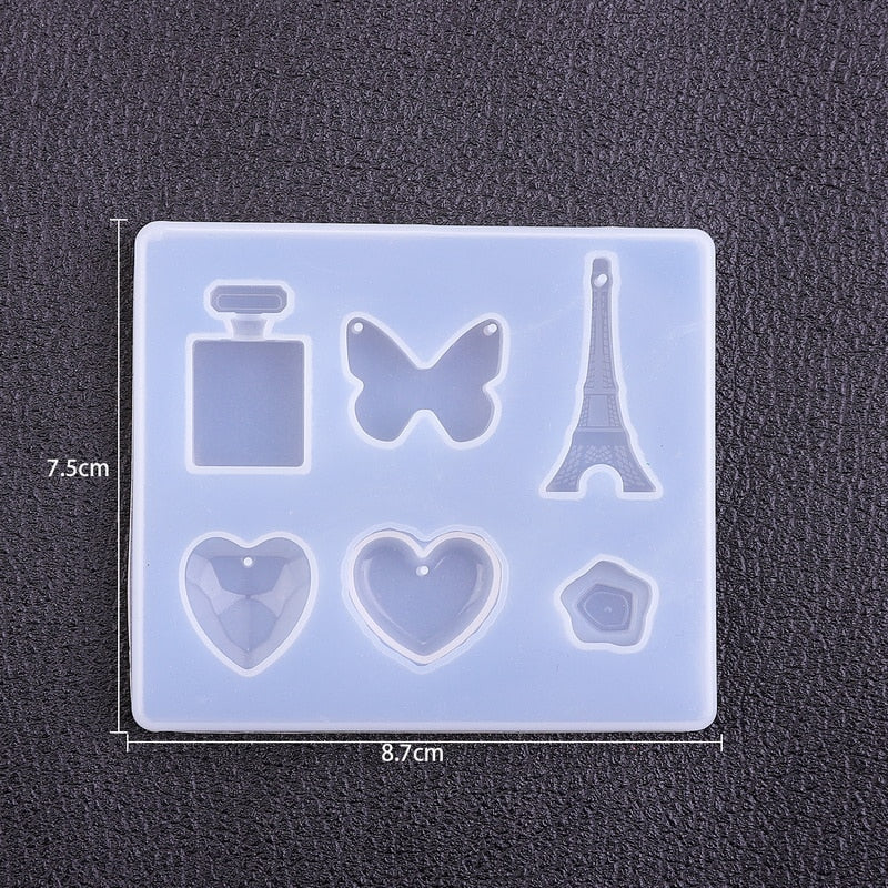 Mix Pendant Silicone Mold