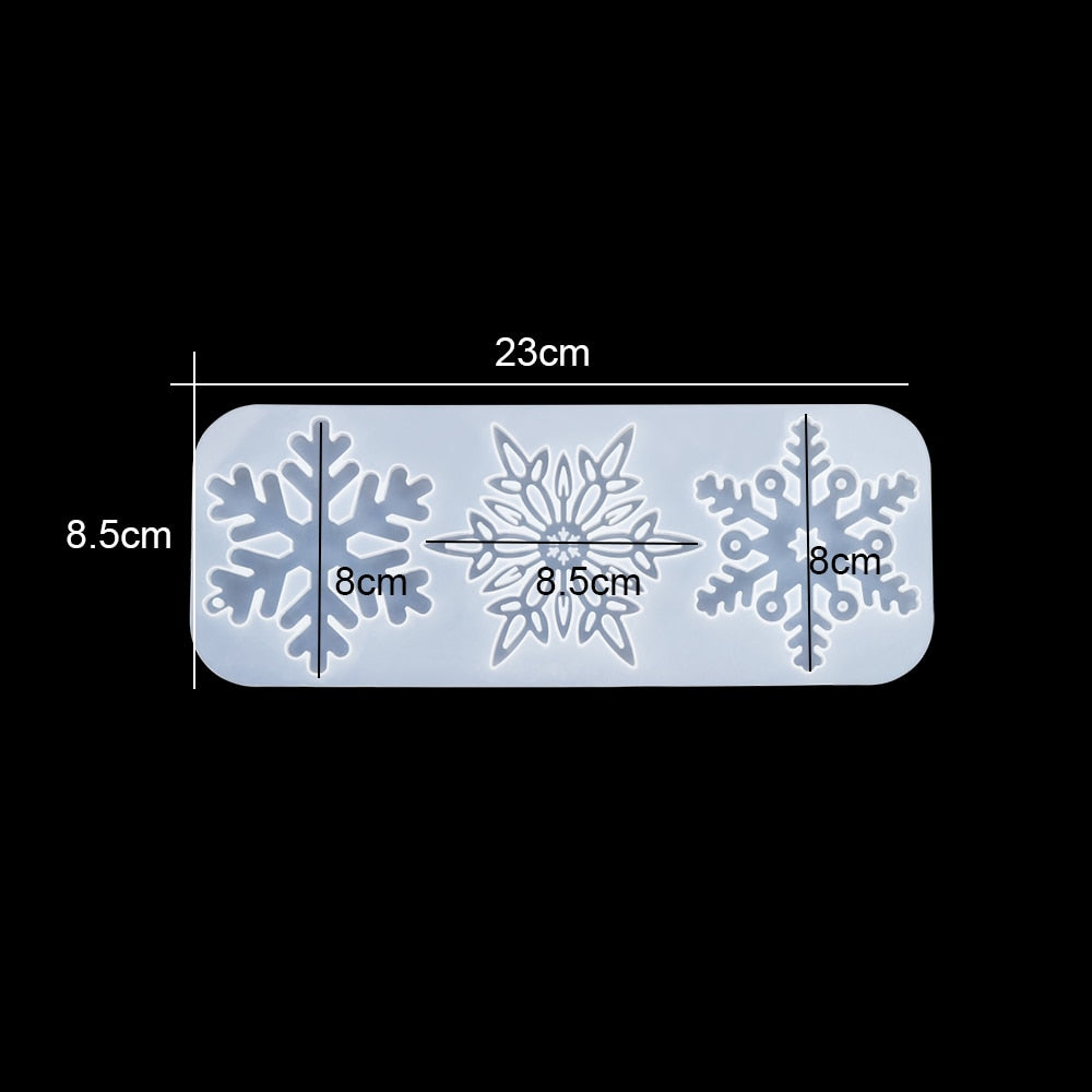 Snowflake Silicone Molds