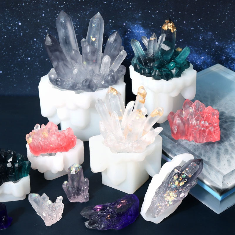 Crystal Cluster Stone