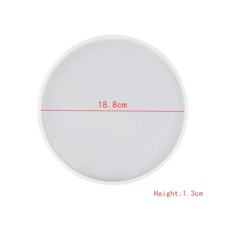 Resin Large Rectangle Tea Plate Coaster mold