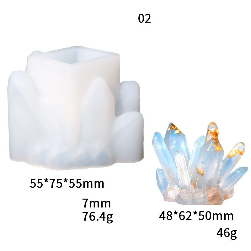 Crystal Cluster Stone