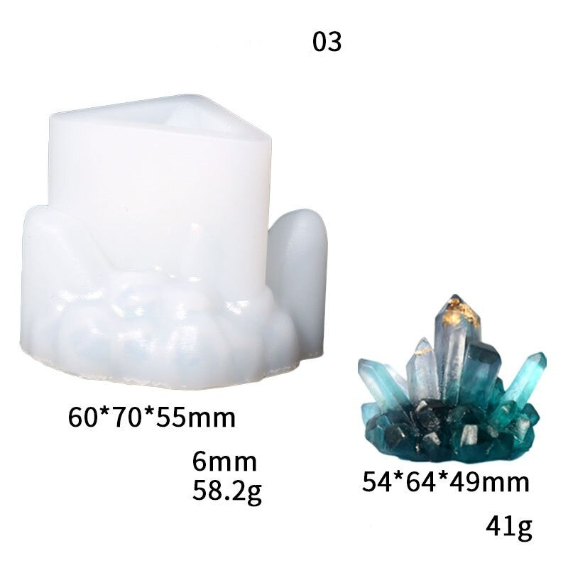 Crystal Cluster Stone