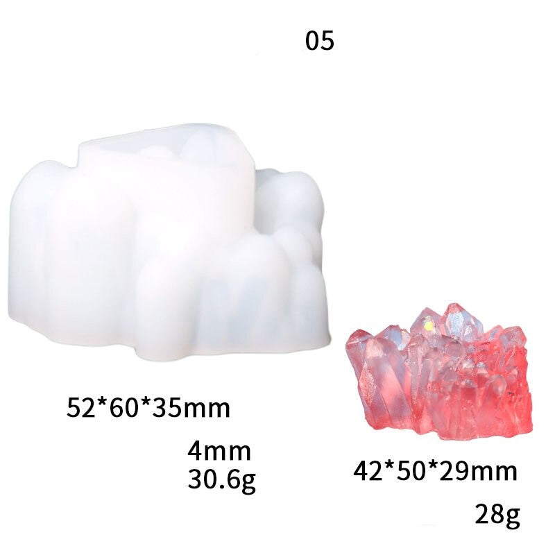 Crystal Cluster Stone