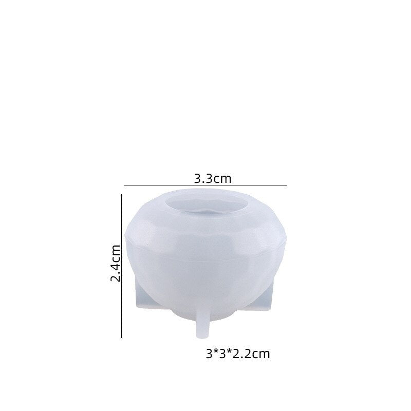 Crystal Silicone Resin Molds