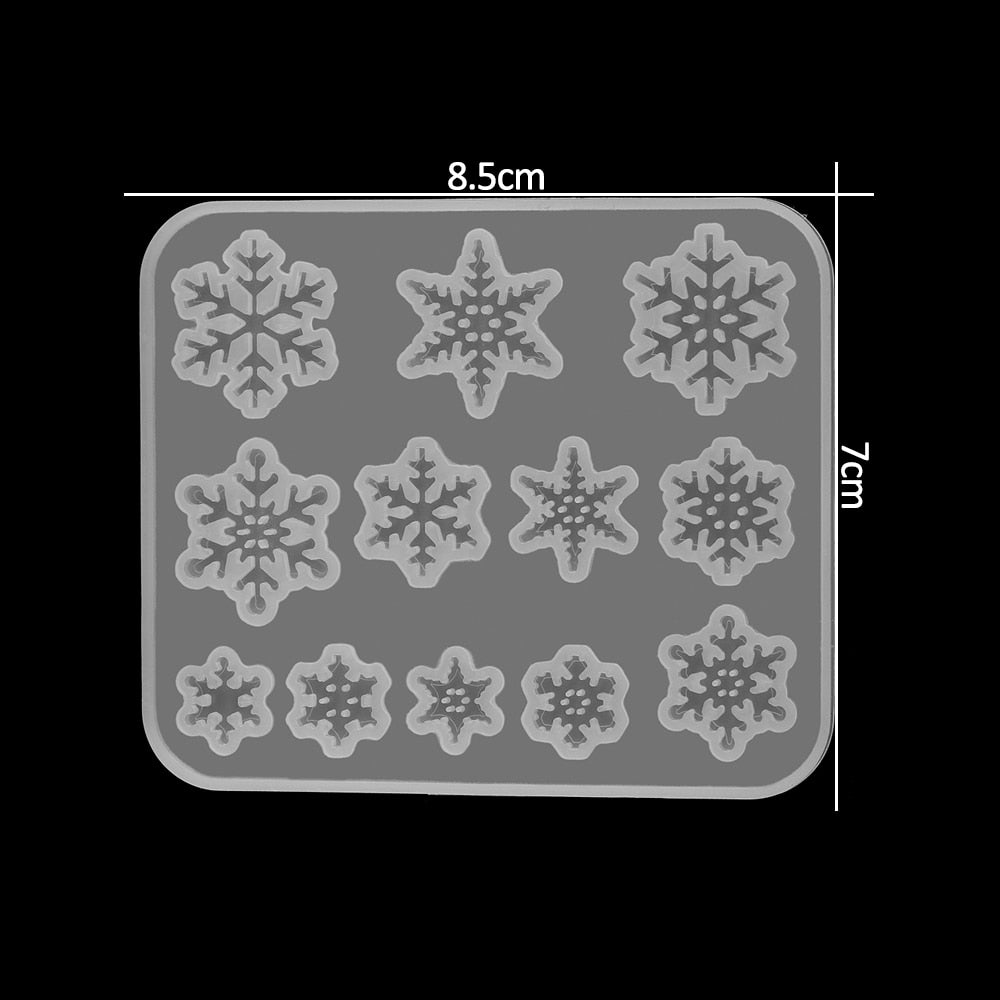 Snowflake Silicone Molds